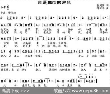 老是生活的写照 - 张建国|邹兴淮