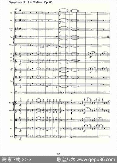 C小调第一交响曲,Op.68第四乐章（二）