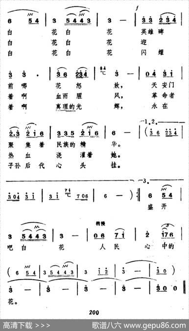 白花 - 张红曙|臧东升