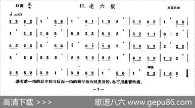 老六板