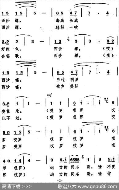 送你一枚西沙螺 - 郑南|程恺