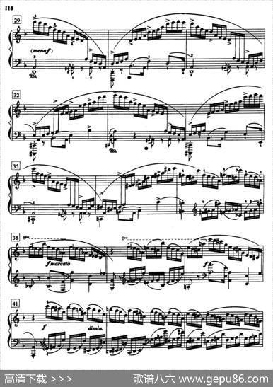 练习曲（Op.10.No.8）|肖邦