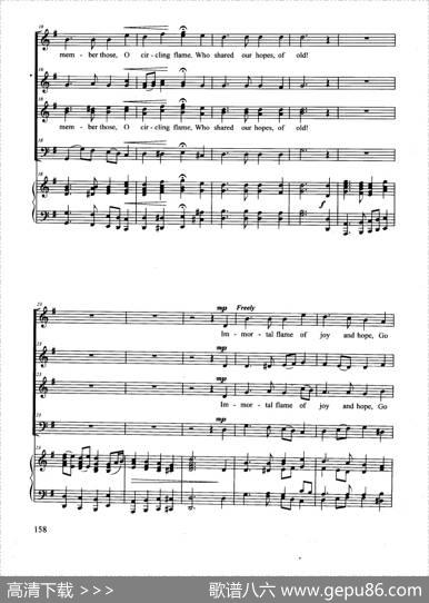 OLYMPICHYMN（合唱正谱）
