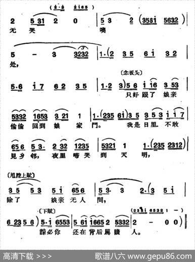 [沪剧]我把你这无情无义的秀才啊（《陶福增休妻》选段）