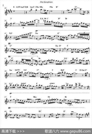 AmazingGrace（中音萨克斯）