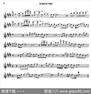 AsGoodAsItGets（B-FLAT）