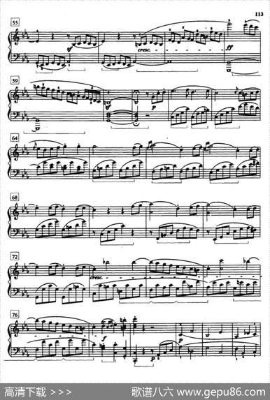 “悲怆”奏鸣曲Op.13（第三乐章）|贝多芬