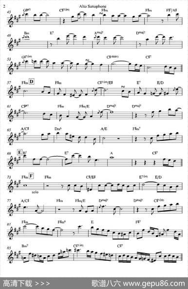 BossaReal（中音萨克斯）