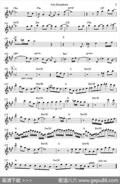 BossaReal（中音萨克斯）