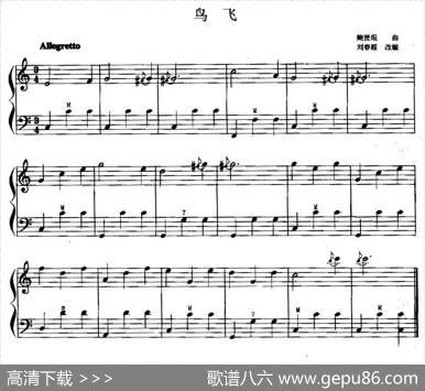 鸟飞|鲍贤琨曲，刘春霞改编