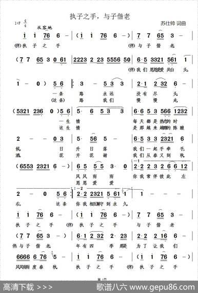 执子之手，与子偕老 - 苏仕帅|苏仕帅