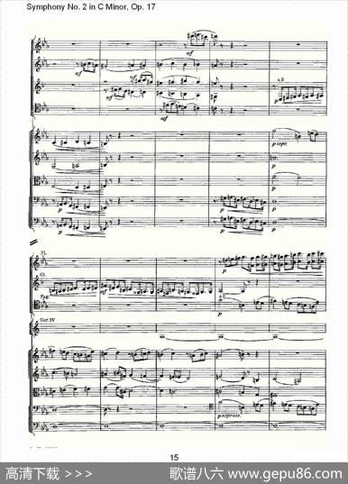 SymphonyNo.2inCMinor,Op.17C小调第二交响曲,