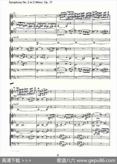 SymphonyNo.2inCMinor,Op.17C小调第二交响曲,
