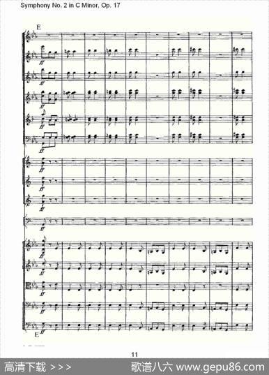 SymphonyNo.2inCMinor,Op.17C小调第二交响曲,