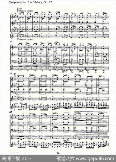 SymphonyNo.2inCMinor,Op.17C小调第二交响曲,