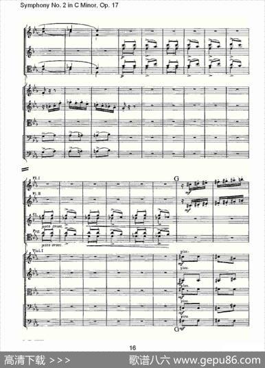 SymphonyNo.2inCMinor,Op.17C小调第二交响曲,
