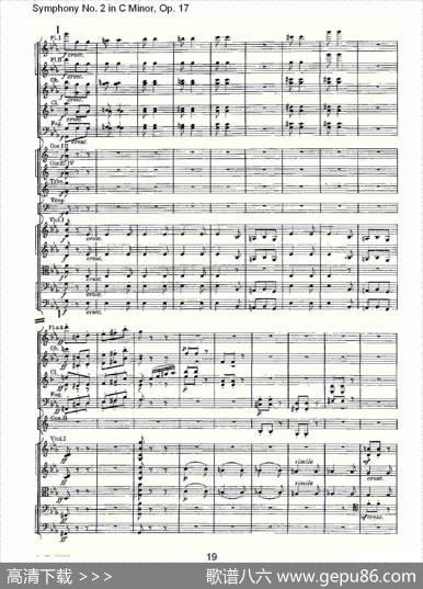 SymphonyNo.2inCMinor,Op.17C小调第二交响曲,