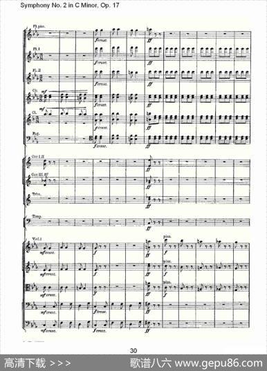 SymphonyNo.2inCMinor,Op.17C小调第二交响曲,