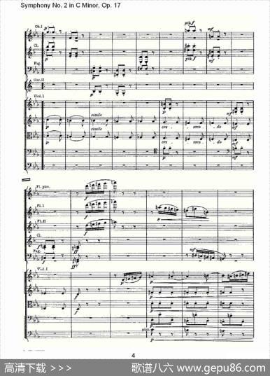 SymphonyNo.2inCMinor,Op.17C小调第二交响曲,