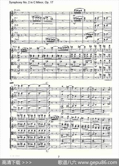 SymphonyNo.2inCMinor,Op.17C小调第二交响曲,