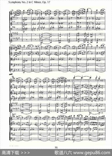 SymphonyNo.2inCMinor,Op.17C小调第二交响曲,Op.17