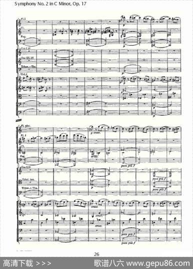 SymphonyNo.2inCMinor,Op.17C小调第二交响曲,Op.17