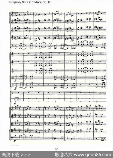 SymphonyNo.2inCMinor,Op.17C小调第二交响曲,Op.17