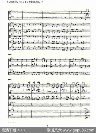 SymphonyNo.2inCMinor,Op.17C小调第二交响曲,Op.17