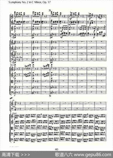 SymphonyNo.2inCMinor,Op.17C小调第二交响曲,Op.17
