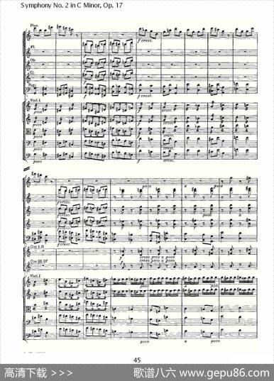 SymphonyNo.2inCMinor,Op.17C小调第二交响曲,Op.17