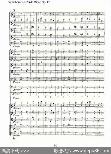 SymphonyNo.2inCMinor,Op.17C小调第二交响曲,Op.17
