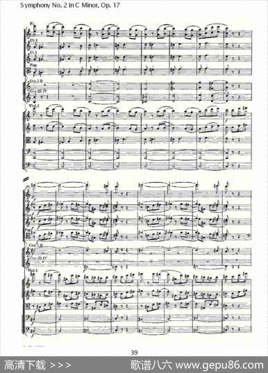SymphonyNo.2inCMinor,Op.17C小调第二交响曲,Op.17