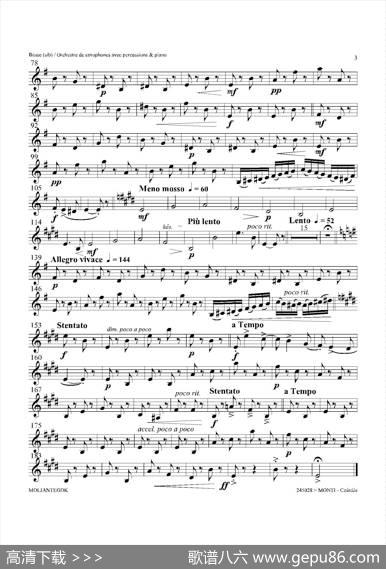 Czardas查尔达斯（15重奏）（Bass）