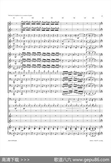 Czardas查尔达斯（15重奏总谱）