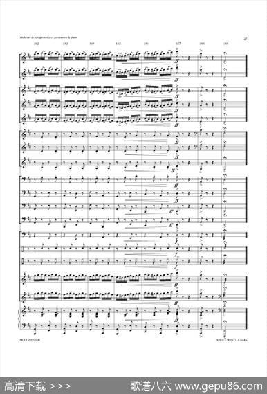Czardas查尔达斯（15重奏总谱）