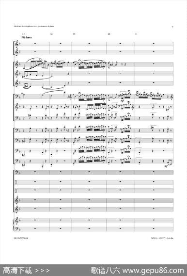 Czardas查尔达斯（15重奏总谱）