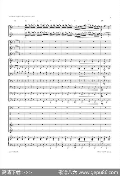 Czardas查尔达斯（15重奏总谱）