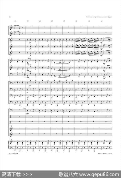 Czardas查尔达斯（15重奏总谱）