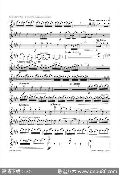 Czardas查尔达斯（15重奏）（2支高音萨克斯）