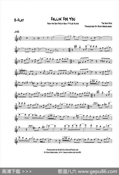 FallinForYou（次中音萨克斯）