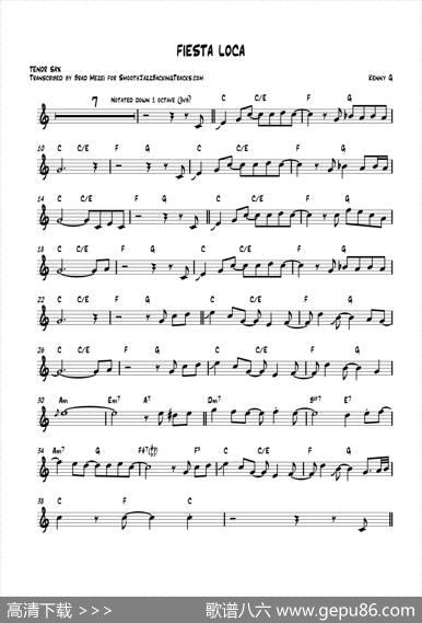 FiestaLoca（次中音萨克斯）
