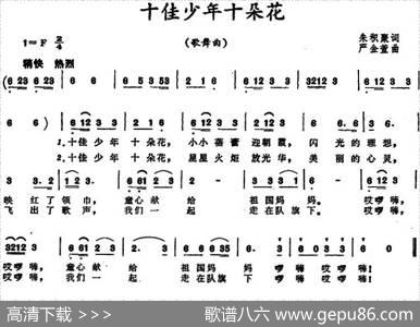 十佳少年十朵花 - 朱积聚|严金萱