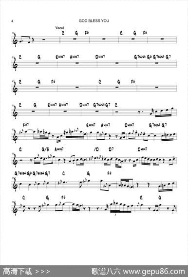 GodBlessYou（次中音萨克斯）