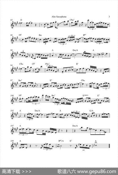 GospelTruth（中音萨克斯）