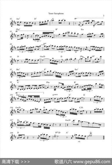 GospelTruth（次中音萨克斯）