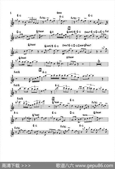 Grace（中音萨克斯）