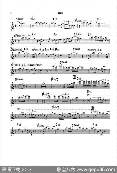 Grace（次中音萨克斯）