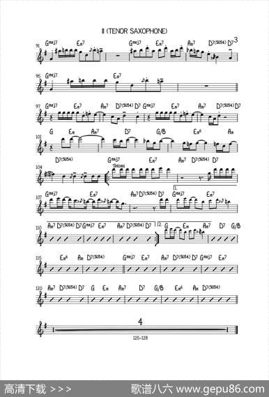 GrazinInTheGrass（次中音萨克斯）