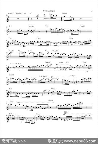 GuidingLights（中音萨克斯）