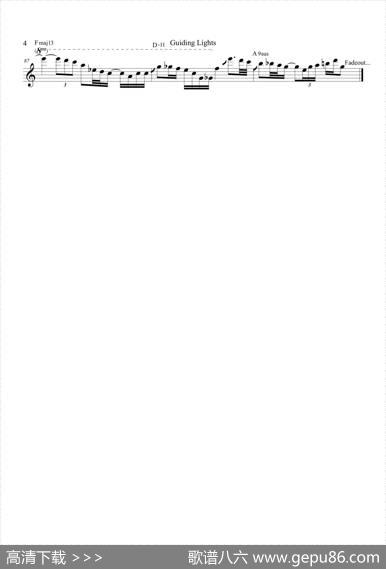 GuidingLights（中音萨克斯）